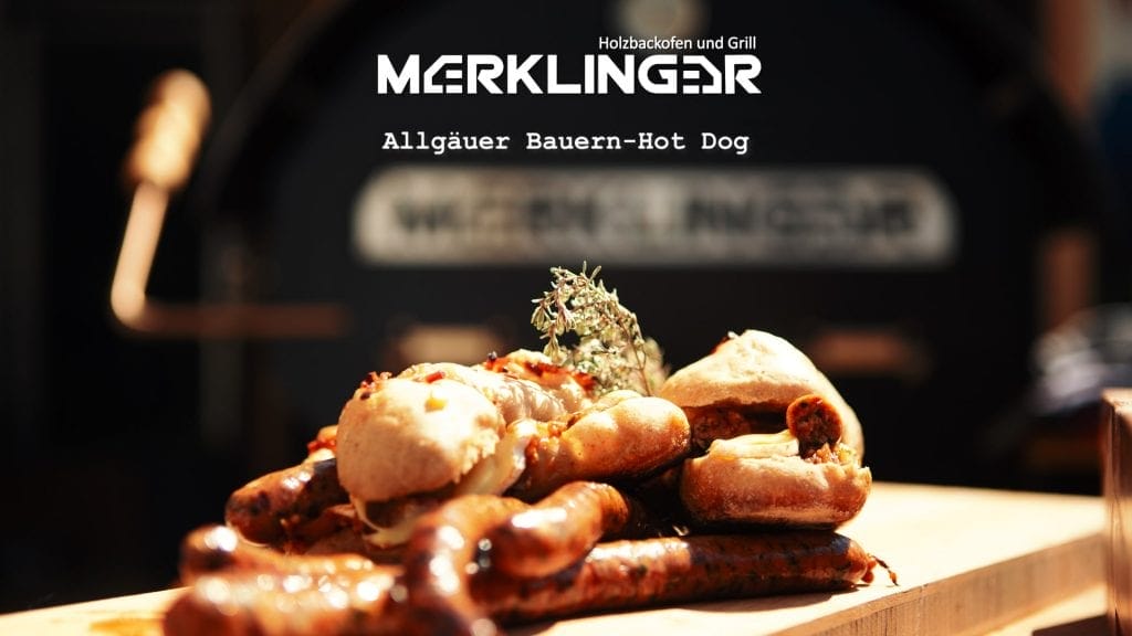 Merklinger Holzbackofen Grill Pizzaofen Brotbackofen Rezept Allgäuer Bauern Hot Dog