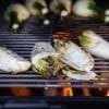 Merklinger Holzbackofen Grill Pizzaofen Brotbackofen Grillgemüse auf dem Grillrost