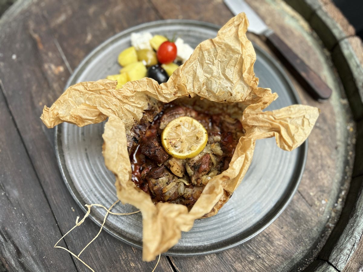 Geschmortes Schweinefleisch im Pergamentpapier » Der Merklinger